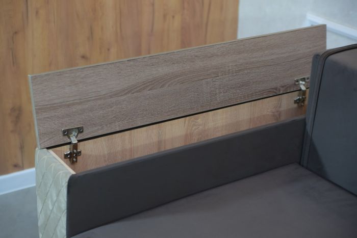 Диван Патрик с нишами в подлокотниках (ортопедическое спальное место, пружинная система Pocket Spring) - 89 part 2