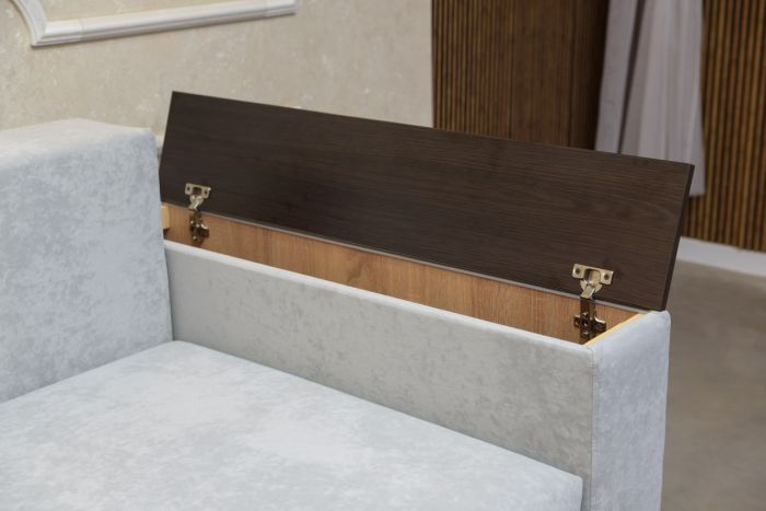 Диван Патрик с нишами в подлокотниках (ортопедическое спальное место, пружинная система Pocket Spring) - 89 part 3