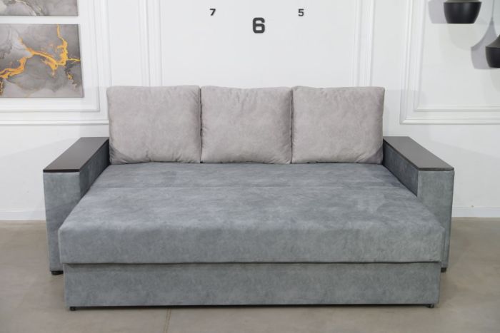 Диван Патрик с нишами в подлокотниках (ортопедическое спальное место, пружинная система Pocket Spring) - 89 part 1