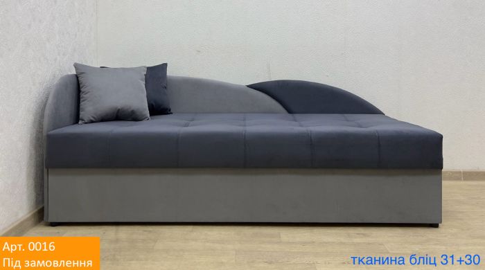 Односпальная кровать Малибу 800 на 1900 (ортопедическое спальное место, пружинная система Pocket Spring) антикоготь, износостойкая обивка  - 101