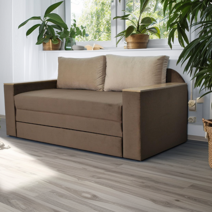 Диван КНТ 160 (антикоготь, износостойкая обивка) - 89