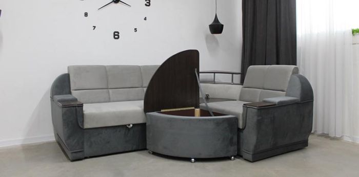 Угловой диван Меркурий со столиком - 89 (СНЯТО С ПРОИЗВОДСТВА)