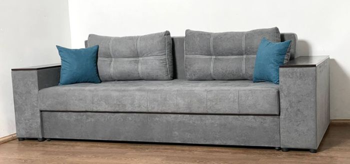 Диван Мартин 2 160 (большое спальное место + ниши в быльцах, оббивка велюр) - 89 