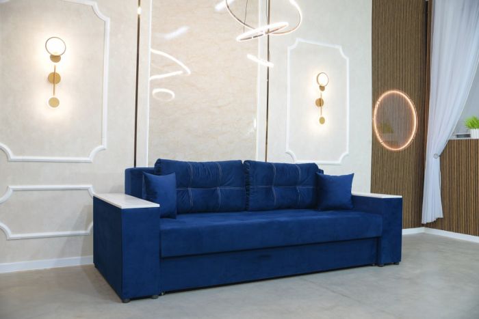 Диван Мартин 2 160 (большое спальное место + ниши в быльцах, оббивка велюр) - 89 Part 5