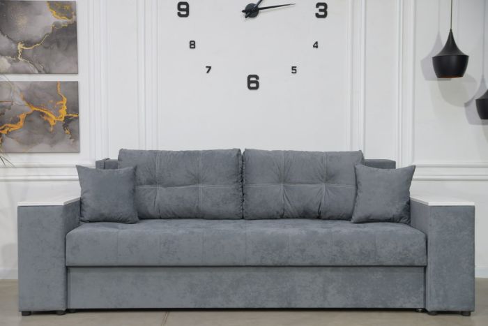 Диван Мартин 2 160 (большое спальное место + ниши в быльцах, оббивка велюр) - 89 Part 8