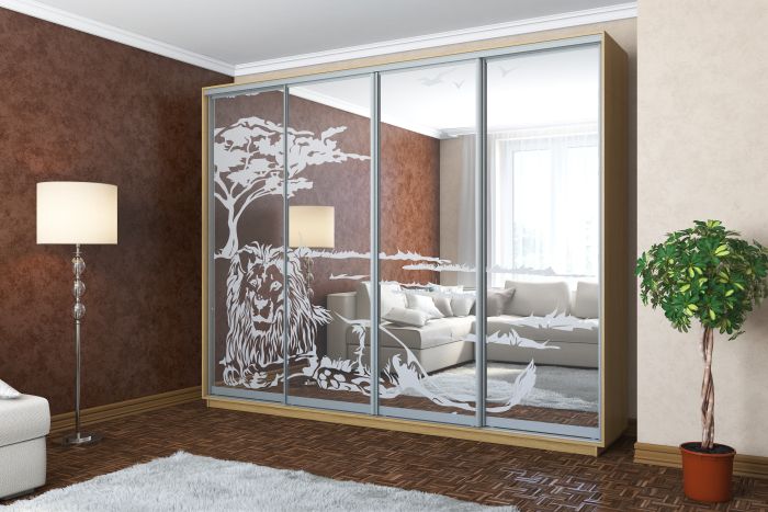 Шкаф-купе ширина 2400 -92