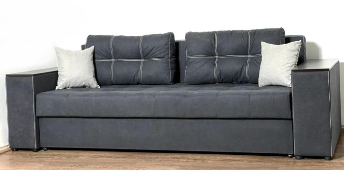 Диван Мартин 2 160 (большое спальное место + ниши в быльцах, оббивка велюр) - 89 