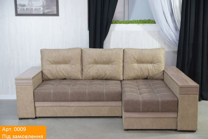 Угловой диван Неаполь 3 (ниша, бар + ниша) Pocket Spring – 89