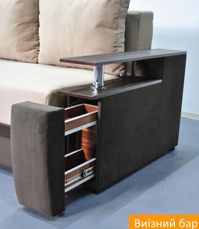 Диван Токай - 101 (ниша + бар, Pocket Spring) part 6 (ЭТА МОДЕЛЬ СНЯТА С ПРОИЗВОДСТВА И ПРОДАЖИ)