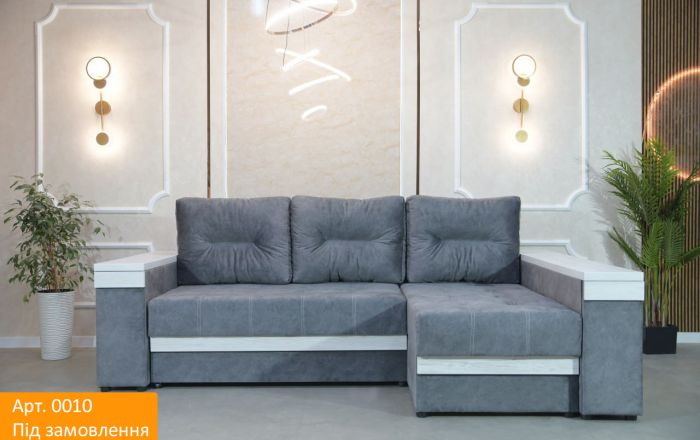 Угловой диван Неаполь 3 (ниша, бар + ниша) Pocket Spring – 89