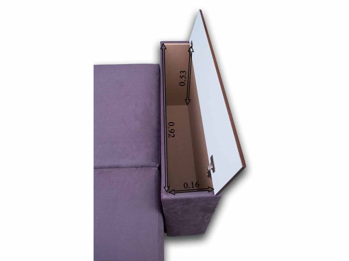 Диван Патрик с нишами в подлокотниках - 89 Part 6