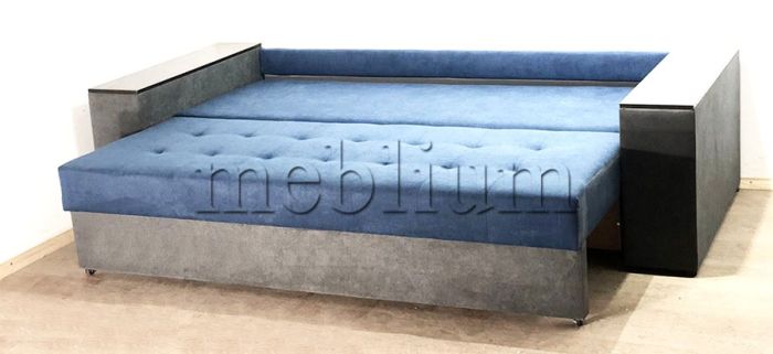 Диван Мартин 2 160 (большое спальное место + ниши в быльцах, оббивка велюр) - 89 