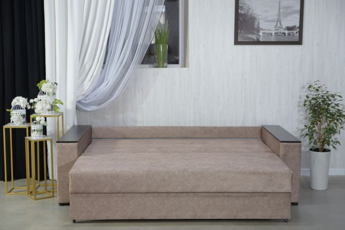 Диван Патрик с нишами в подлокотниках (ортопедическое спальное место, пружинная система Pocket Spring) - 89 part 1