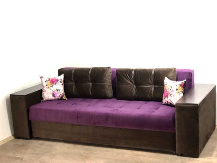 Диван Мартин 2 160 (большое спальное место + ниши в быльцах, оббивка велюр) - 89 