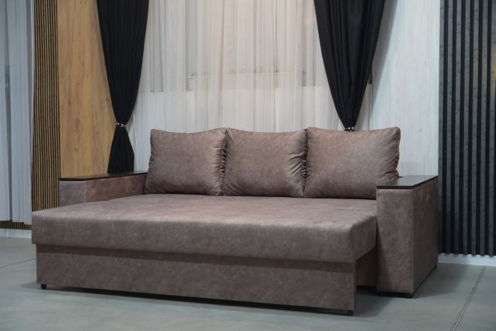 Диван Патрик с нишами в подлокотниках (ортопедическое спальное место, пружинная система Pocket Spring) - 89 part 2