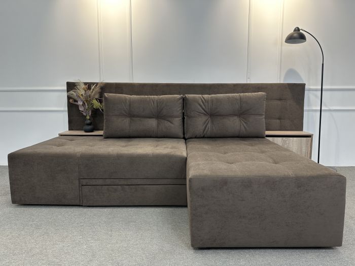 Угол трансформер Дакар с двумя ящиками, износостойкая обивка - 112 Part 1