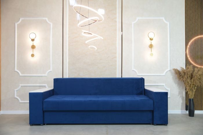 Диван Мартин 2 160 (большое спальное место + ниши в быльцах, оббивка велюр) - 89 Part 5