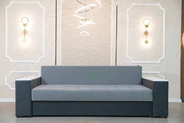 Диван Мартин 2 160 (большое спальное место + ниши в быльцах, оббивка велюр) - 89 Part 6