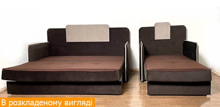 Комплект Лион (диван + кресло) – 107