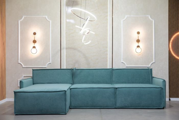 Угловой диван Хилтон New Long (ортопедическое спальное место, Pocket Spring, Пантограф) – 89