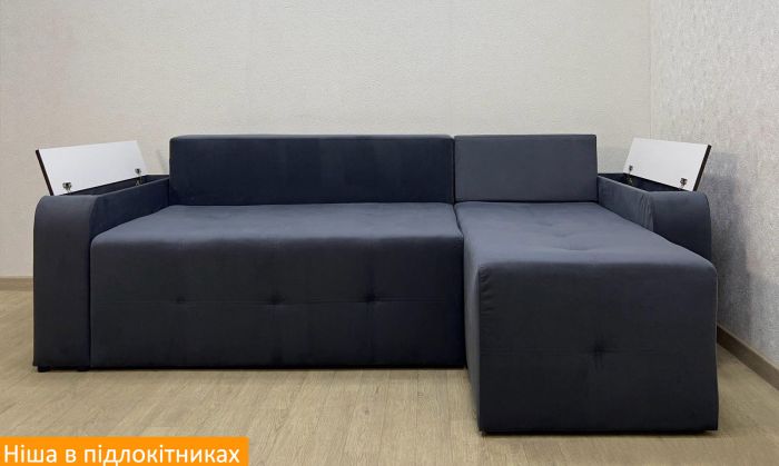 Угловой диван Линкольн (две ниши) -101 (ОРТОПЕДИЧЕСКОЕ СПАЛЬНОЕ МЕСТО. Пружинная система Pocket Spring)