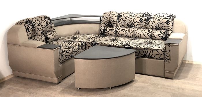 Угловой диван Прадо со столиком - 106