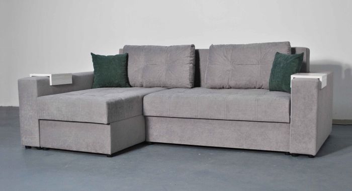 Угловой диван АК-3 (ортопедическое спальное место, пружинная система Pocket Spring, пантограф) - 89