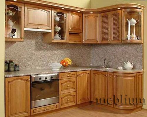 кухня meblium 38-72. Фасад дерево - от 18000 грн. за 1 м.п.