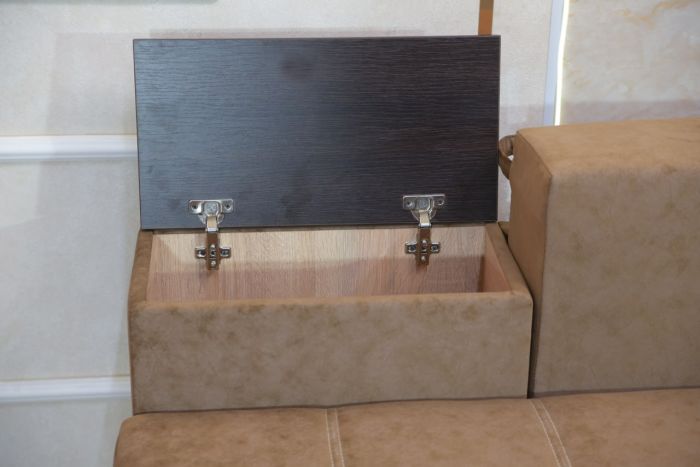 Диван трансформер Комбо 4 универсал (ниша в боковых тумбах + два ящика, ортопедическое спальное место, пружинная система Pocket Spring) - 89