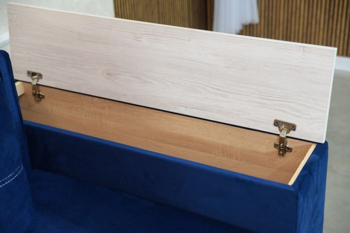 Диван Мартин 2 160 (большое спальное место + ниши в быльцах, оббивка велюр) - 89 Part 5