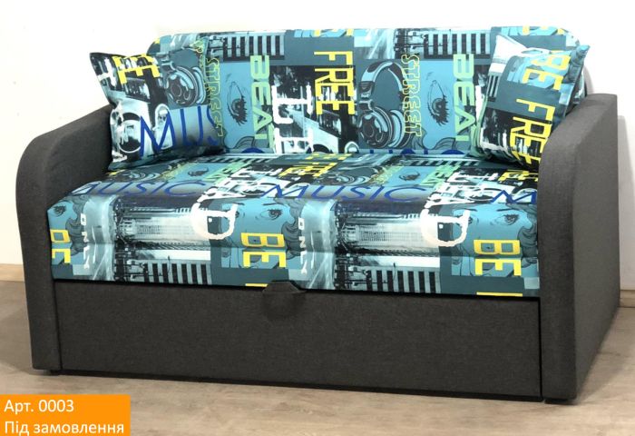 Диван Убер 130, антикоготь, водонепроницаемая, износостойкая обивка - 99