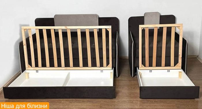 Комплект Лион (диван + кресло) – 107