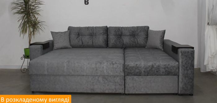 Угловой диван АК-3 (ортопедическое спальное место, пружинная система Pocket Spring, пантограф) - 89