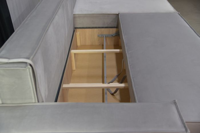 Угловой диван Хилтон Long (ортопедическое спальное место, пружинная система Pocket Spring, Пантограф) - 89