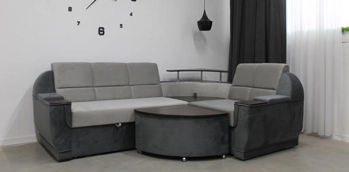 Угловой диван Меркурий со столиком - 89 (СНЯТО С ПРОИЗВОДСТВА)