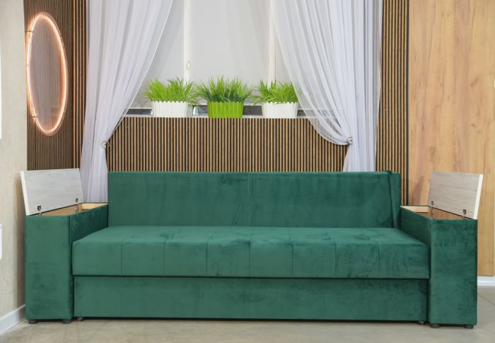 Диван Мартин 2 160 (большое спальное место + ниши в быльцах, оббивка велюр) - 89 Part 4