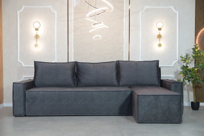 Угловой диван Хилтон Long (ортопедическое спальное место, пружинная система Pocket Spring, Пантограф) - 89