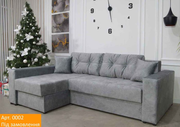 Угловой диван АК-3 (ортопедическое спальное место, пружинная система Pocket Spring, пантограф) - 89