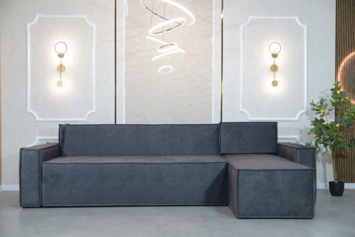 Угловой диван Хилтон Long (ортопедическое спальное место, пружинная система Pocket Spring, Пантограф) - 89