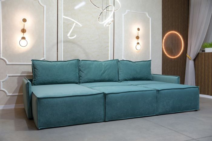 Угловой диван Хилтон New Long (ортопедическое спальное место, Pocket Spring, Пантограф) – 89