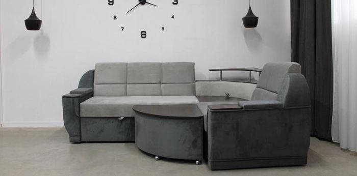 Угловой диван Меркурий со столиком - 89 (СНЯТО С ПРОИЗВОДСТВА)