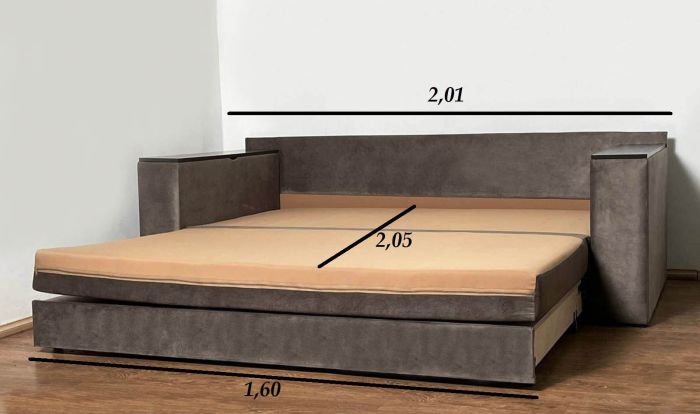 Диван Миллениум 2 ниши 160 -90