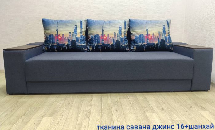 Диван Марко 160 (большое спальное место + ниши в подлокотниках) - 101 (ЭТА МОДЕЛЬ СНЯТА С ПРОИЗВОДСТВА И ПРОДАЖИ)