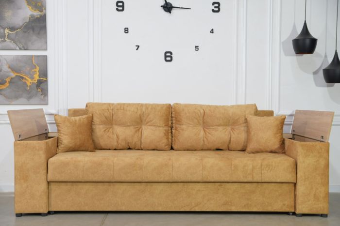 Диван Мартин 2 160 (большое спальное место + ниши в быльцах, оббивка велюр) - 89 Part 1