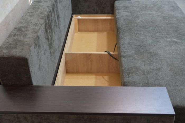 Диван Патрик с нишами в подлокотниках (ортопедическое спальное место, пружинная система Pocket Spring) - 89 part 3