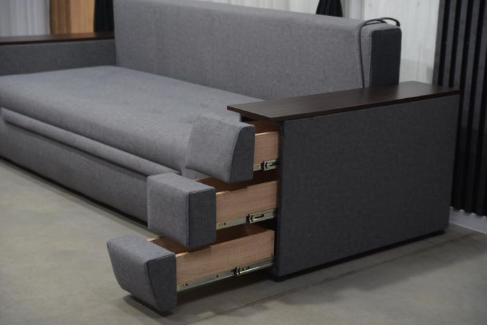 Диван Сенатор 160 (ОРТОПЕДИЧЕСКОЕ СПАЛЬНОЕ МЕСТО. Пружинная система Pocket Spring) - 89