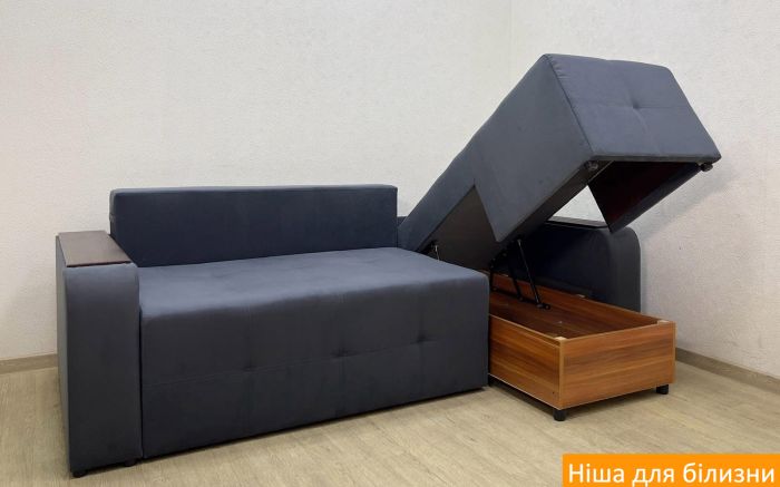 Угловой диван Линкольн (две ниши) -101 (ОРТОПЕДИЧЕСКОЕ СПАЛЬНОЕ МЕСТО. Пружинная система Pocket Spring)