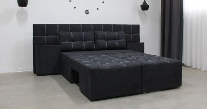 Диван трансформер Компакт 6 универсал (со спинкой, ящики-ниша, ниша в боковых тумбах) Прайм Т 2К — 89