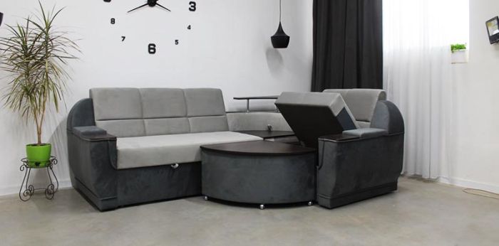 Угловой диван Меркурий со столиком - 89 (СНЯТО С ПРОИЗВОДСТВА)