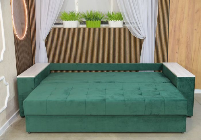 Диван Мартин 2 160 (большое спальное место + ниши в быльцах, оббивка велюр) - 89 Part 4